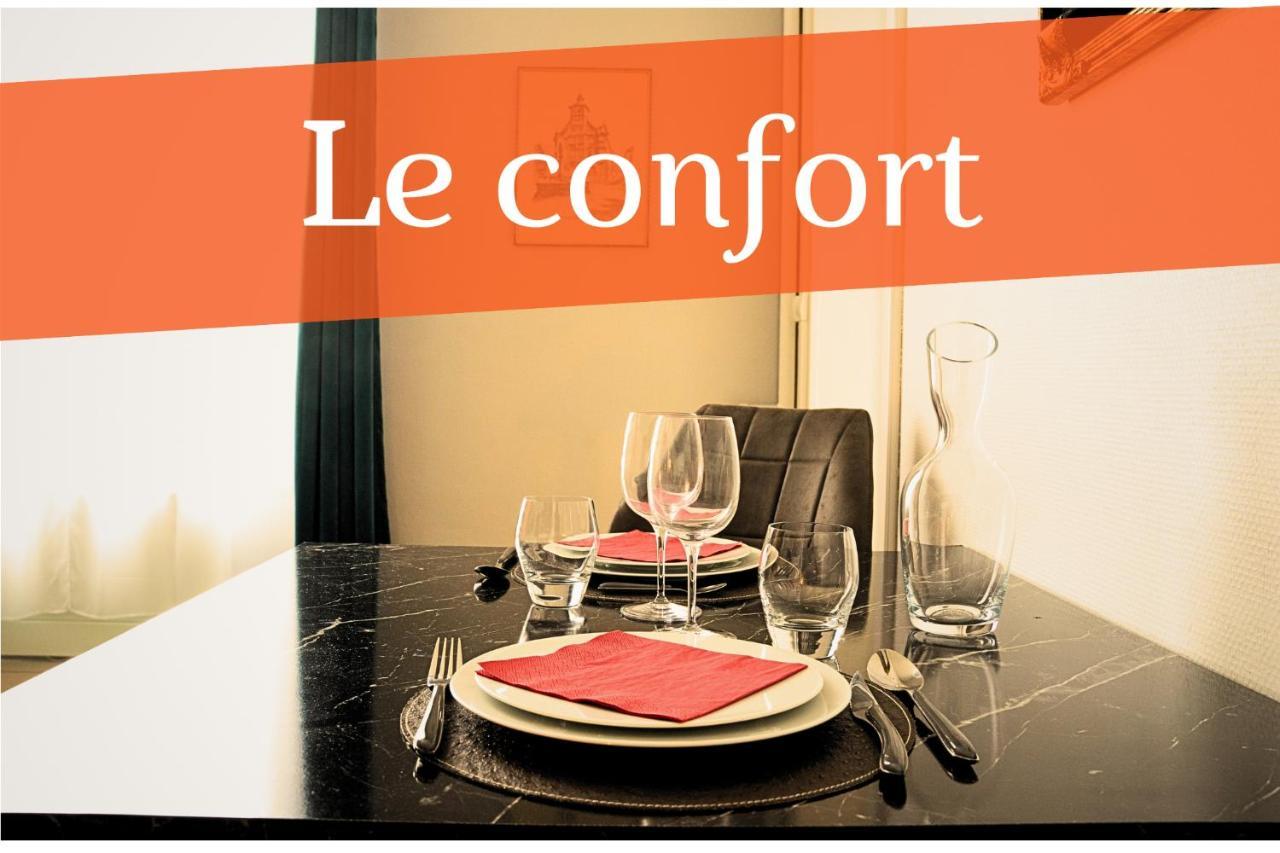 Le Confort A 2 Pas De La Gare Sens Bagian luar foto